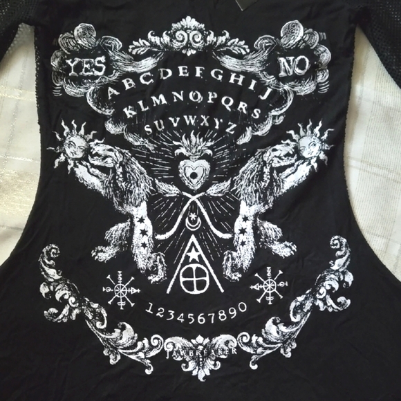 Jawbreaker Black Ouija Board Long Sleeve - Picture 5 of 15